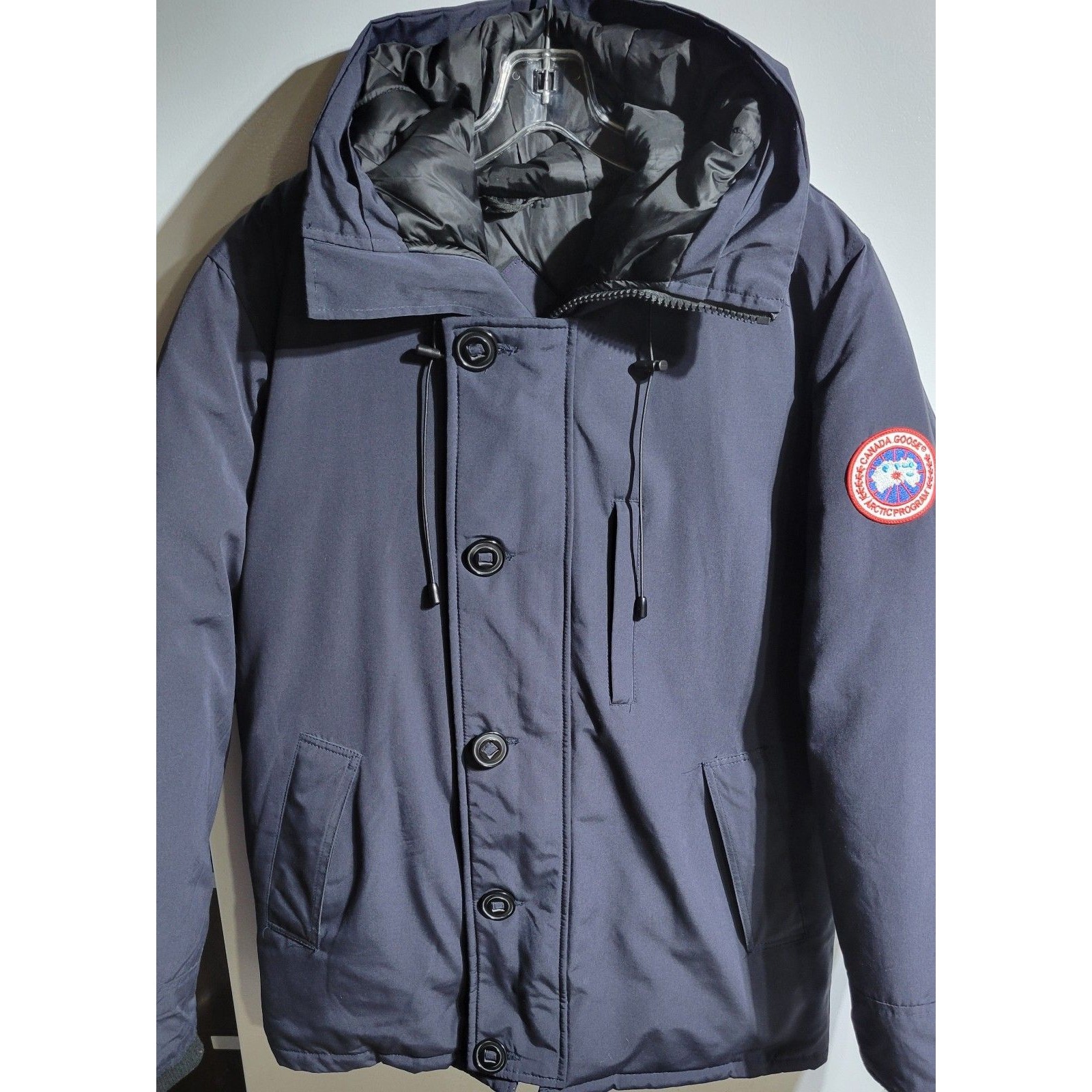 Canada Goose Chateau Puffer Down Parka Navy Blue Size S/P